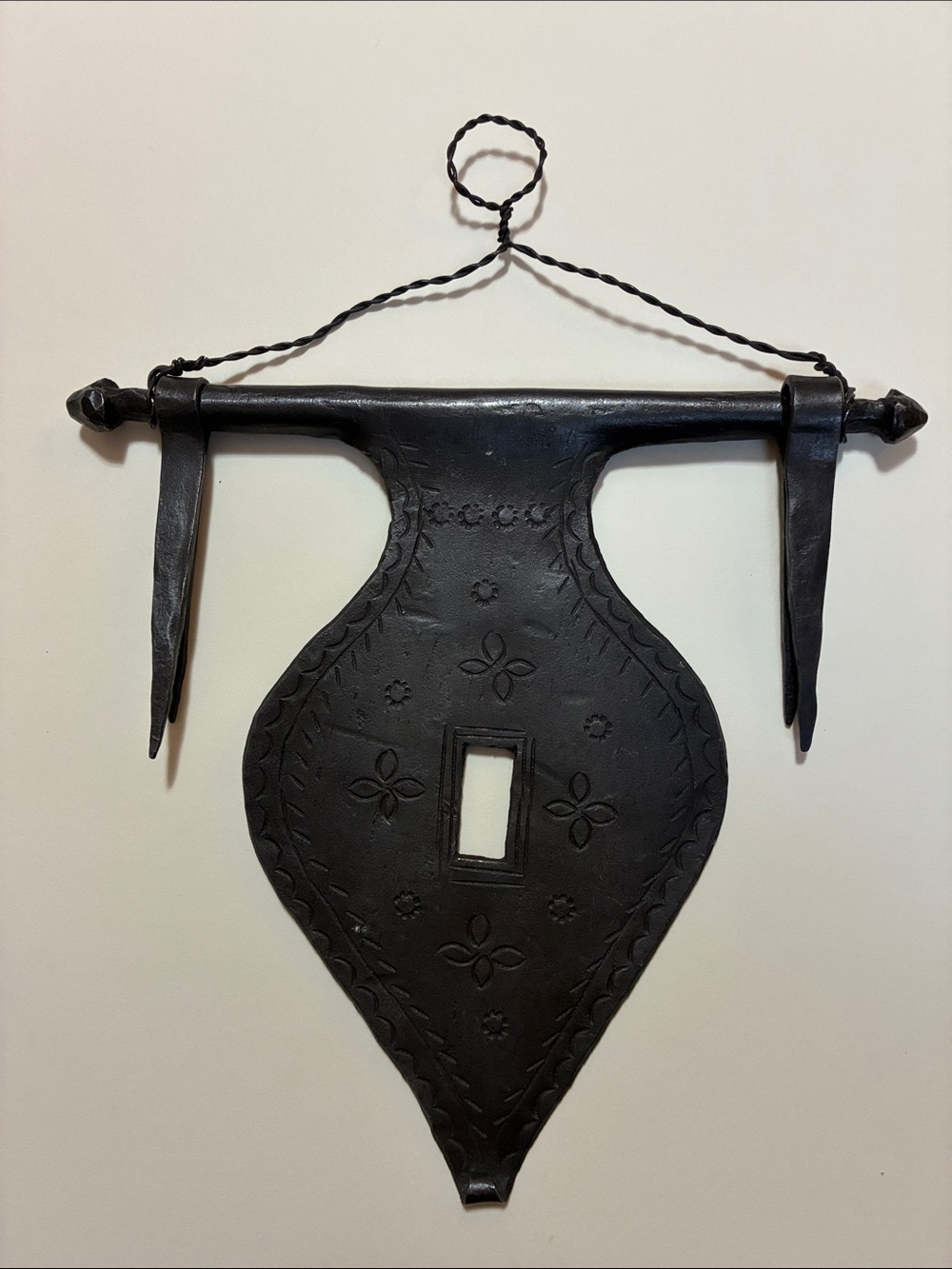 World Market Handcrafted Black Decorative Wall Hanging